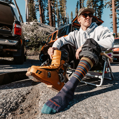 Men's Snowpack Over-the-Calf Midweight Ski & Snowboard Sock - Last Chance