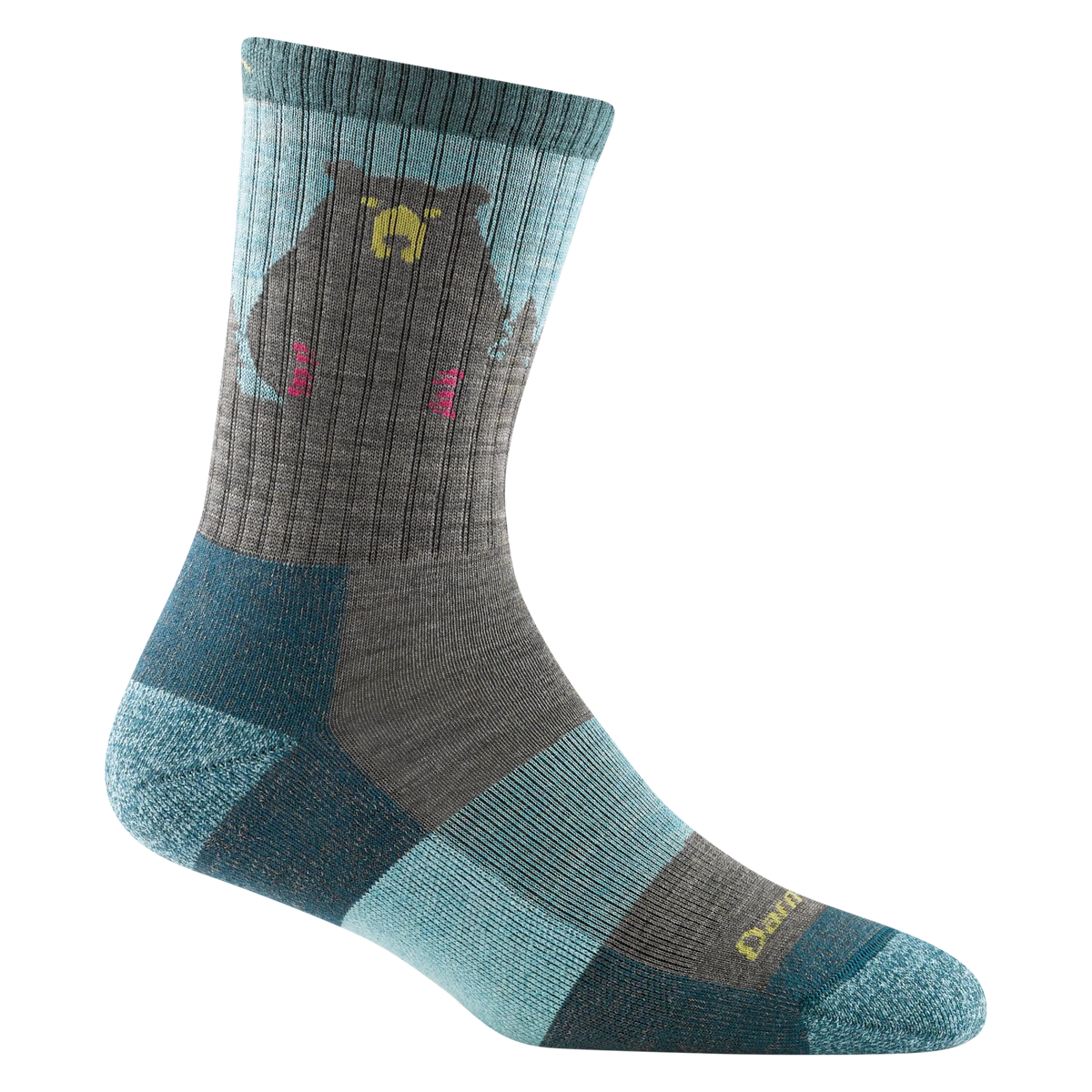 Women's Bear Town Micro Crew Lightweight Hiking Socks