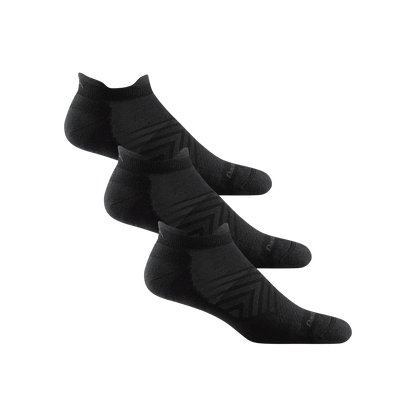 Men's Ultra-Lightweight No Show Tab Run 3-Pack