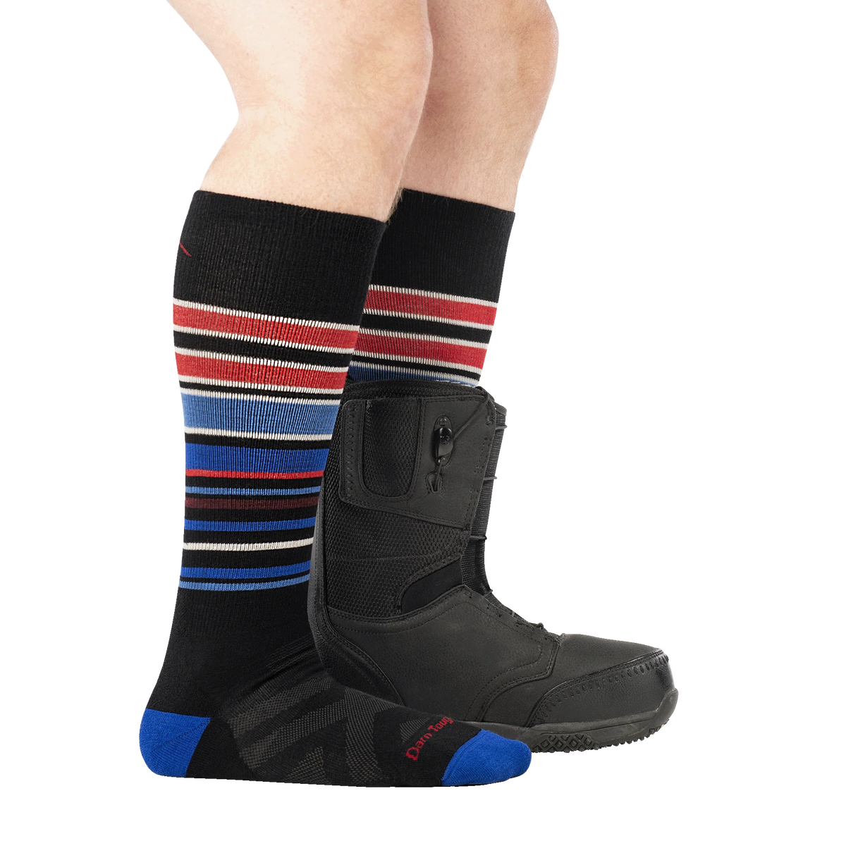 Men's Snowpack Over-the-Calf Midweight Ski & Snowboard Socks