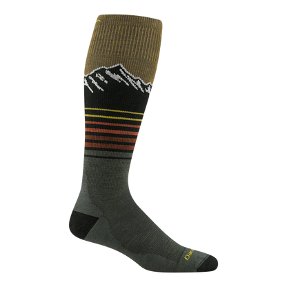 Men's Steep Lines Over-the-Calf Lightweight Ski & Snowboard Socks
