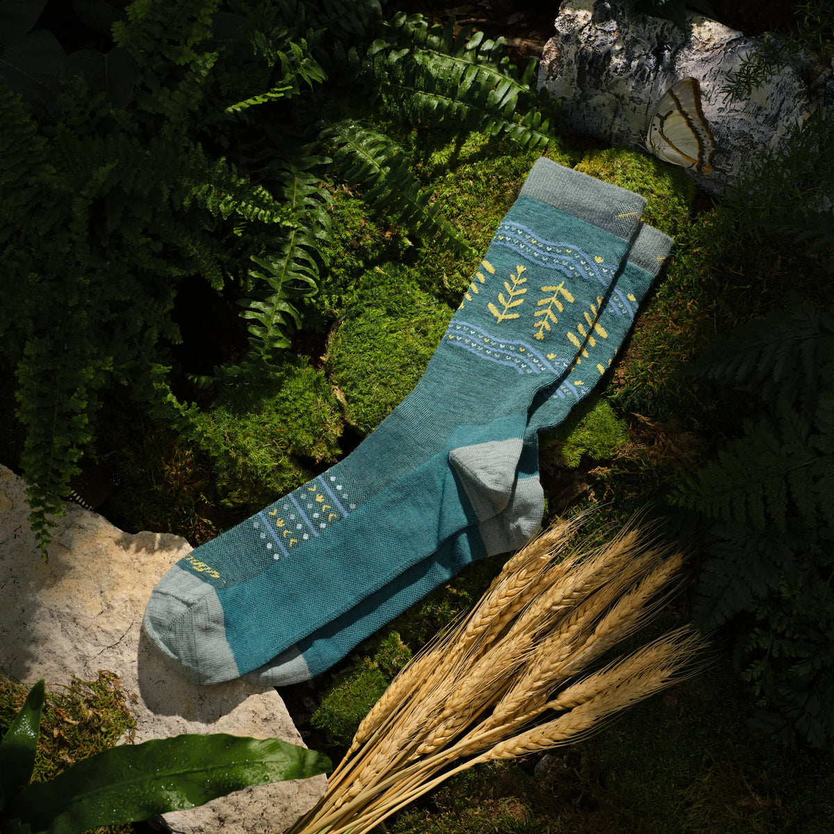 Unisex Grain Or Shine Crew Lightweight Lifestyle Socks