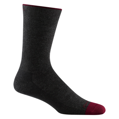 Men's Solid Crew Lightweight Lifestyle Socks